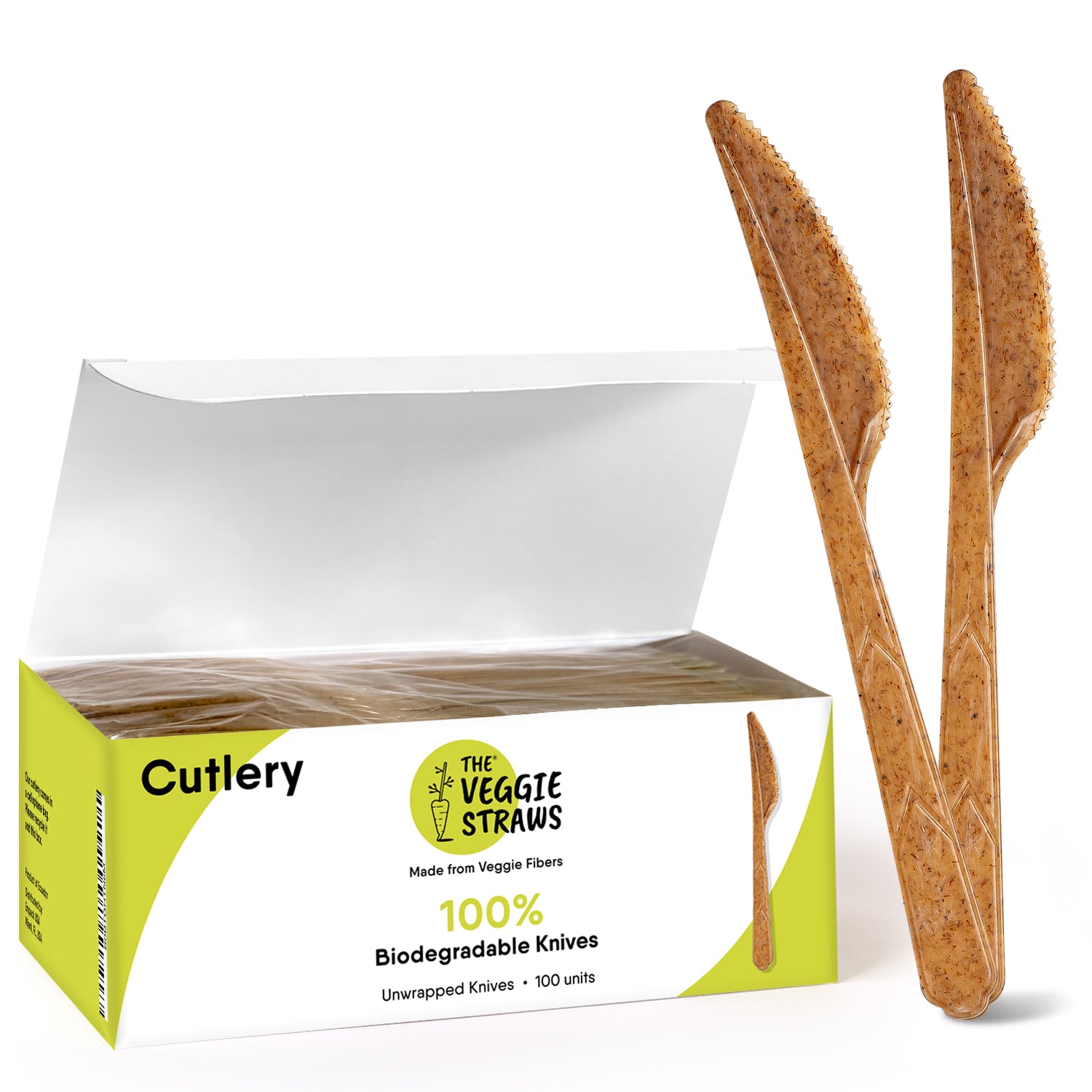 Biodegradable Veggie Knives – The Veggie Straws