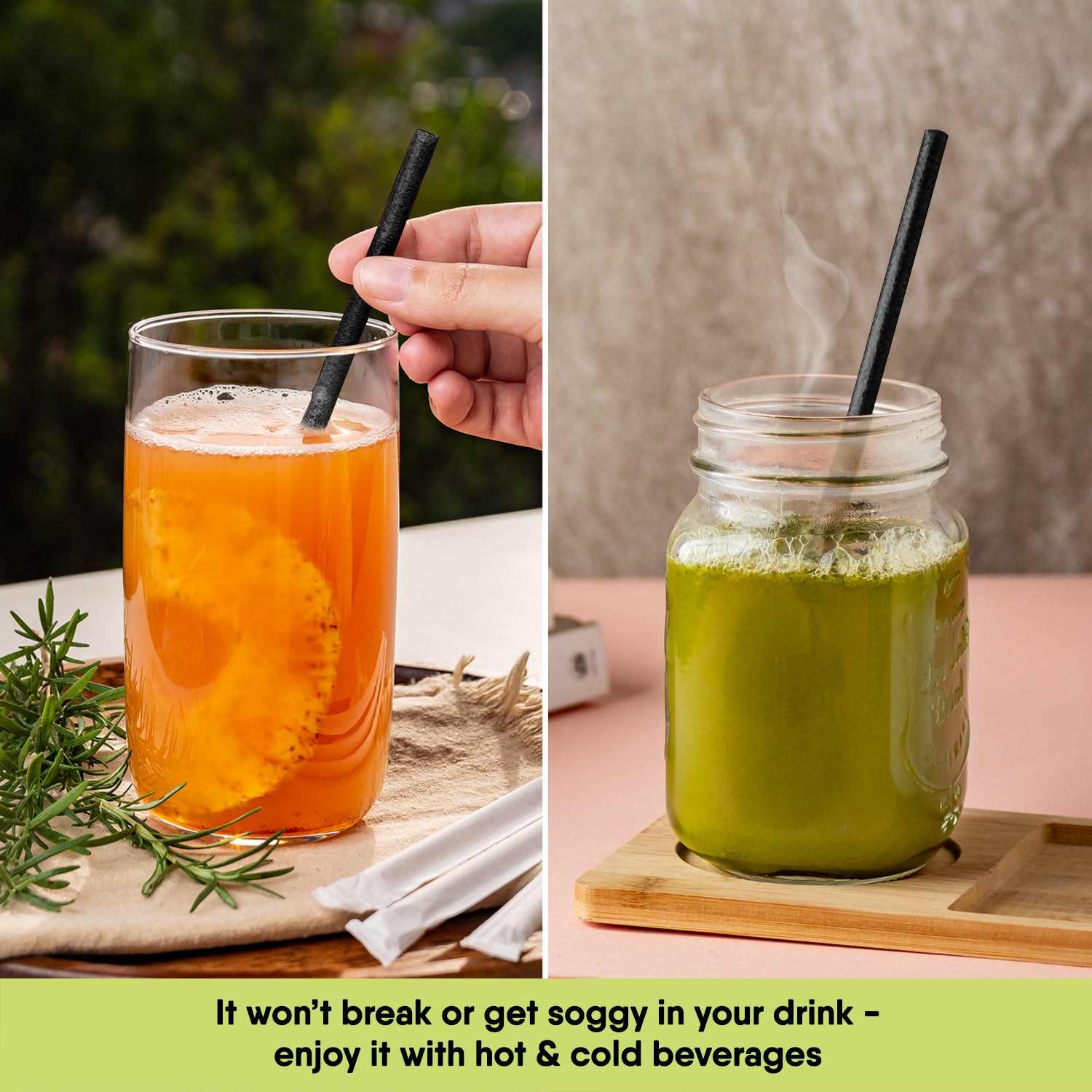 Garny® Biodegradable Straws | Bulk Compostable Straws For Bar Programs – Crew Supply Co
