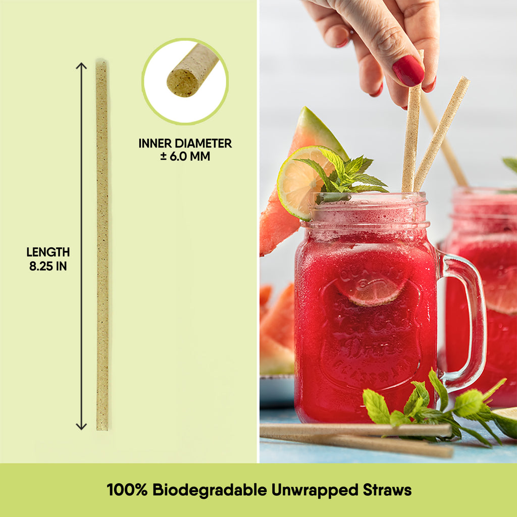 Unwrapped Veggie Straws 100% Biodegradable